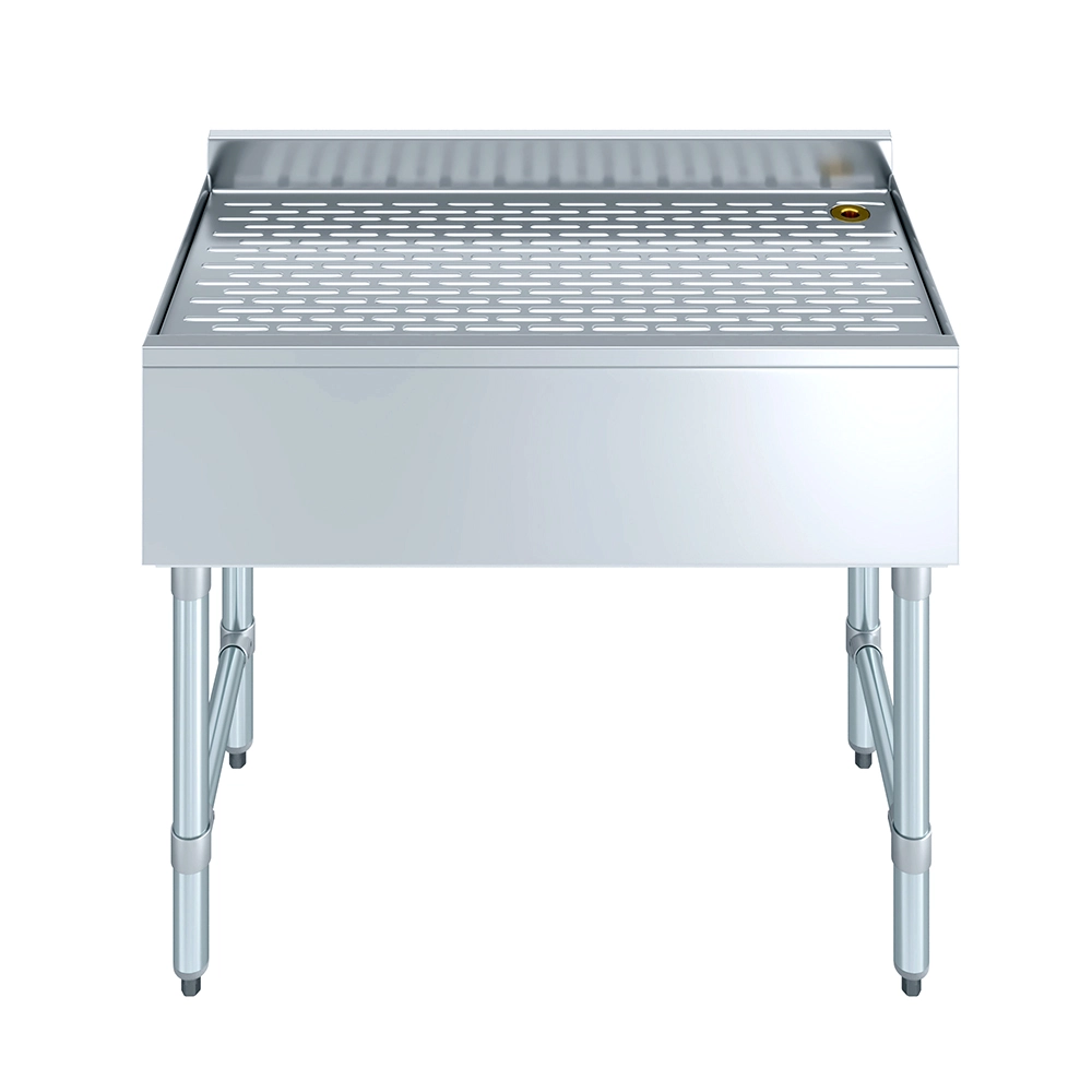 36 in. x 18 in. Stainless Steel Underbar Drainboard - Image 2