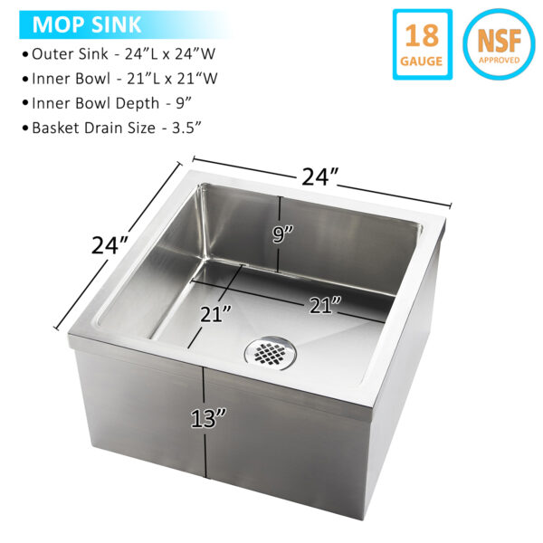 mop sink inf