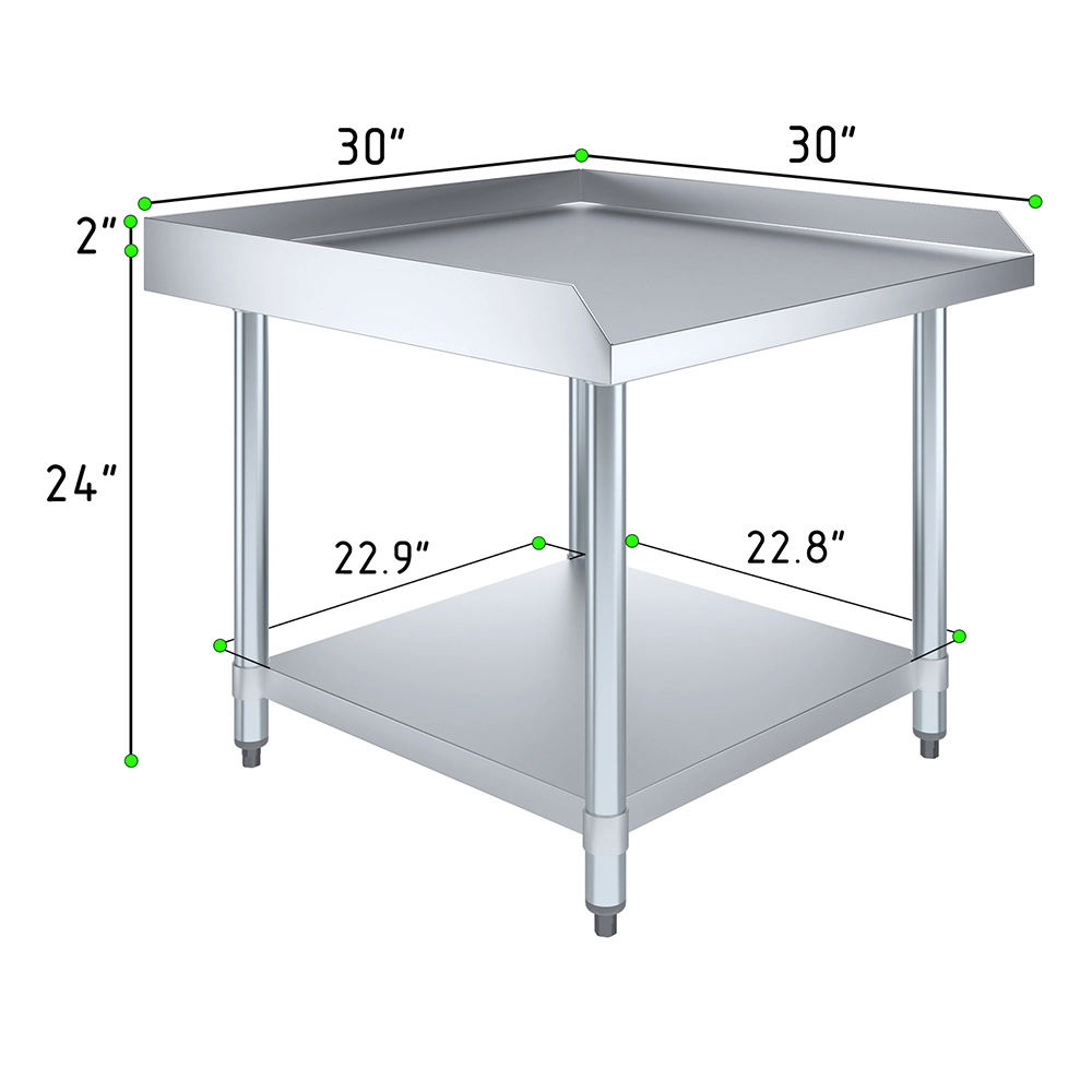 30" X 30" Stainless Steel Equipment Stand - Image 3