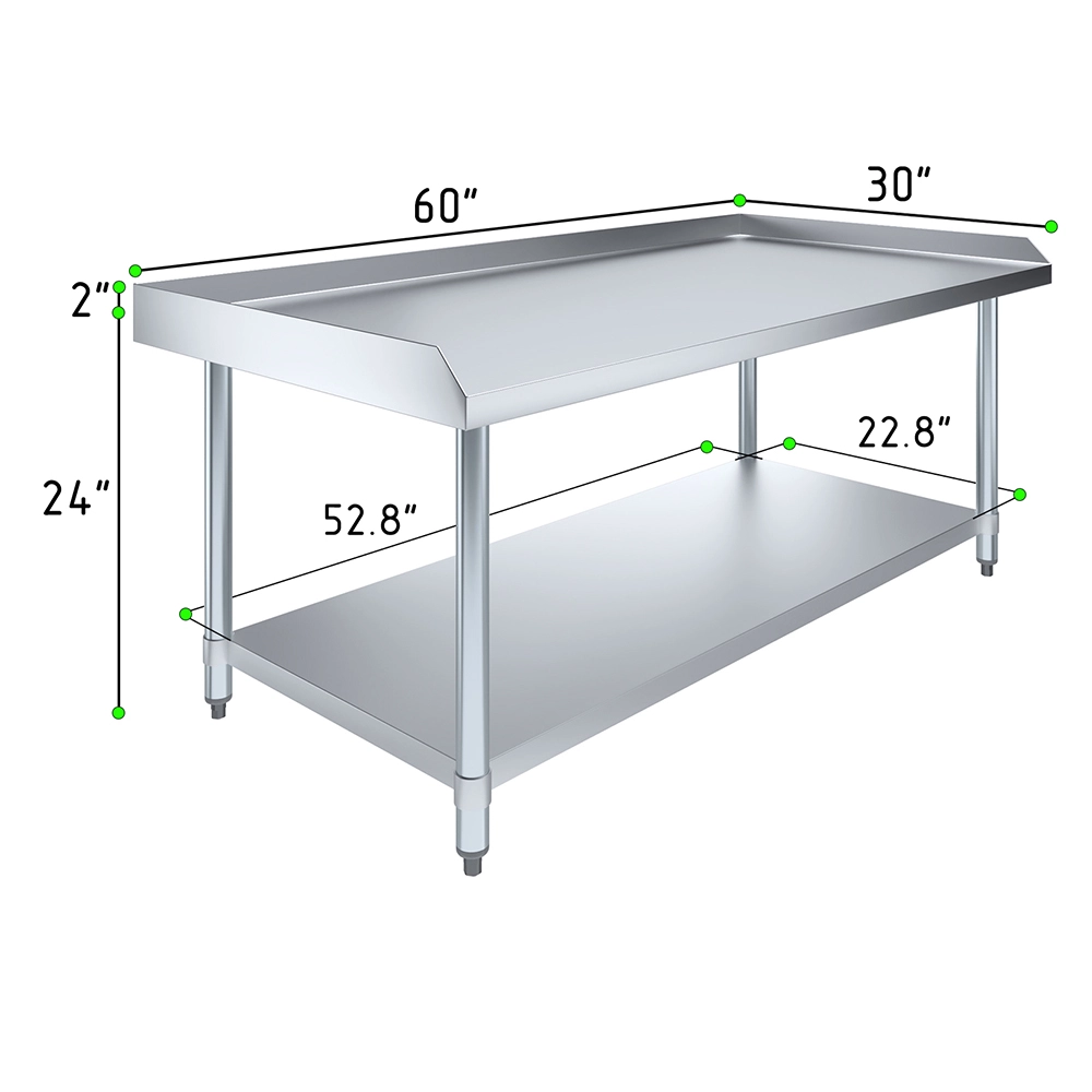 30" X 60" Stainless Steel Equipment Stand - Image 3