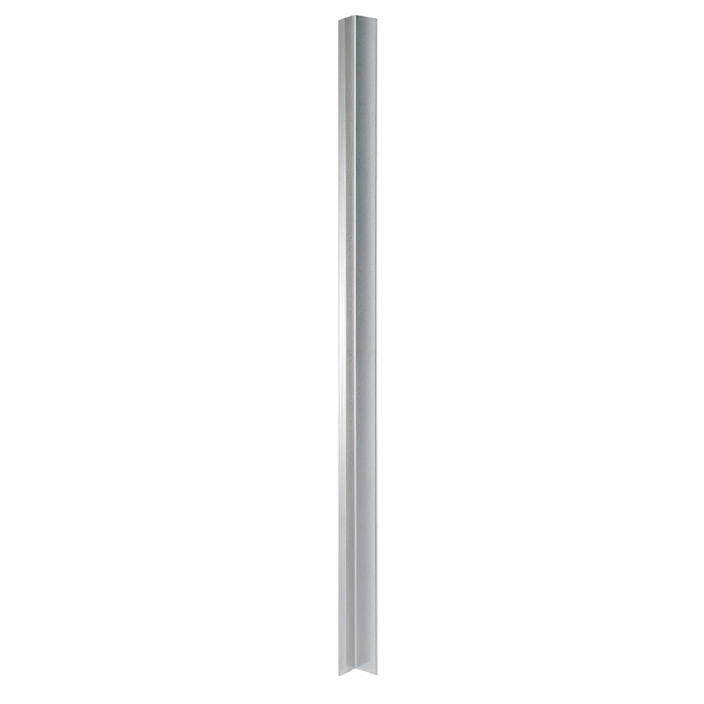 2 in. x 2 in. x 72 in. Stainless Steel Outside Corner Guard. 5/Pack - Image 2