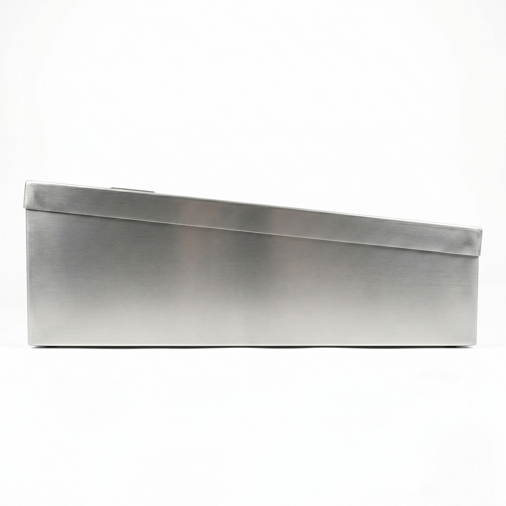 24 in. x 48 in. Stainless Steel Ice Display Chiller - 8 in. Height - Image 6