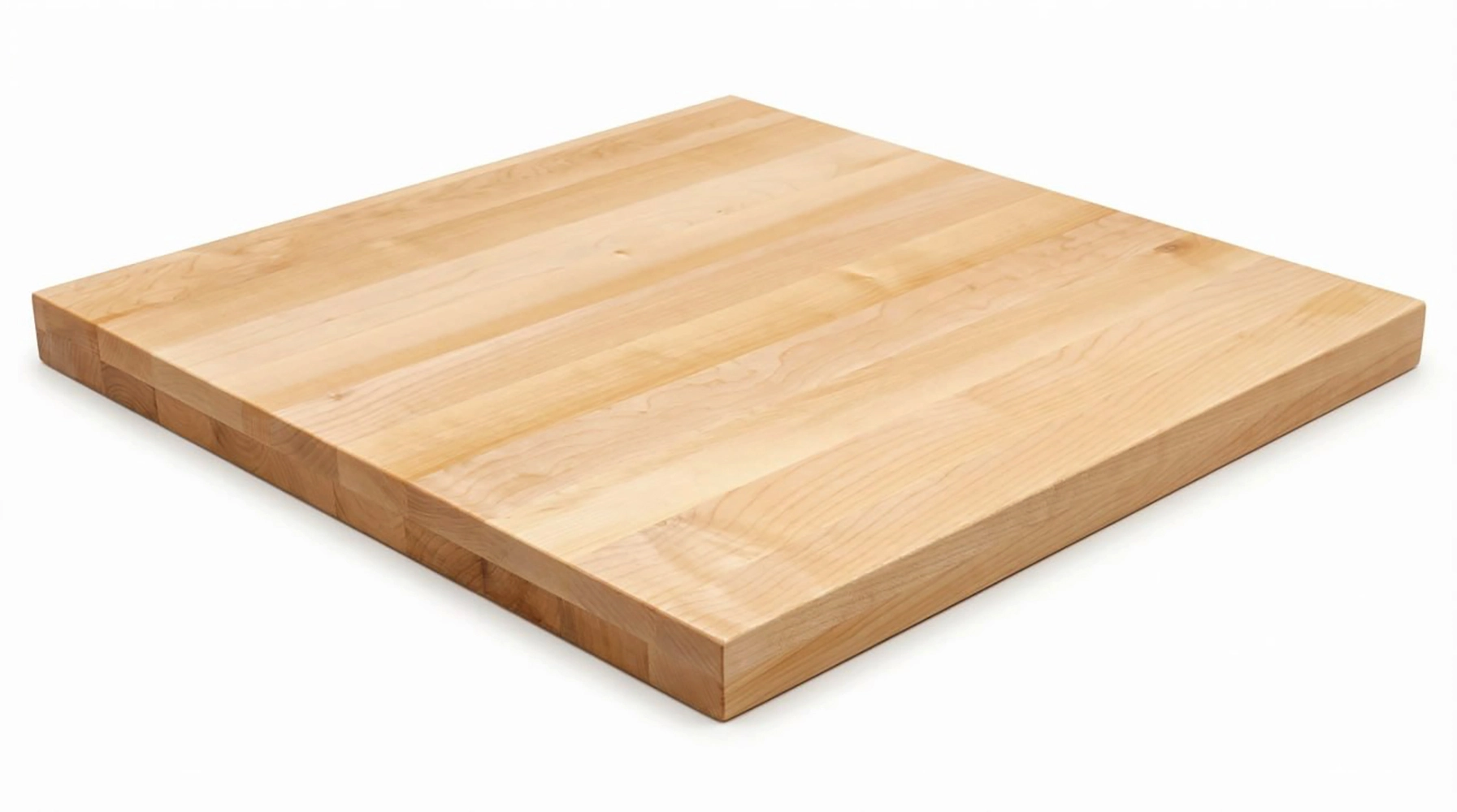 24 in. x 24 in. x 1-1/2 in. Solid Maple Butcher Block Countertop