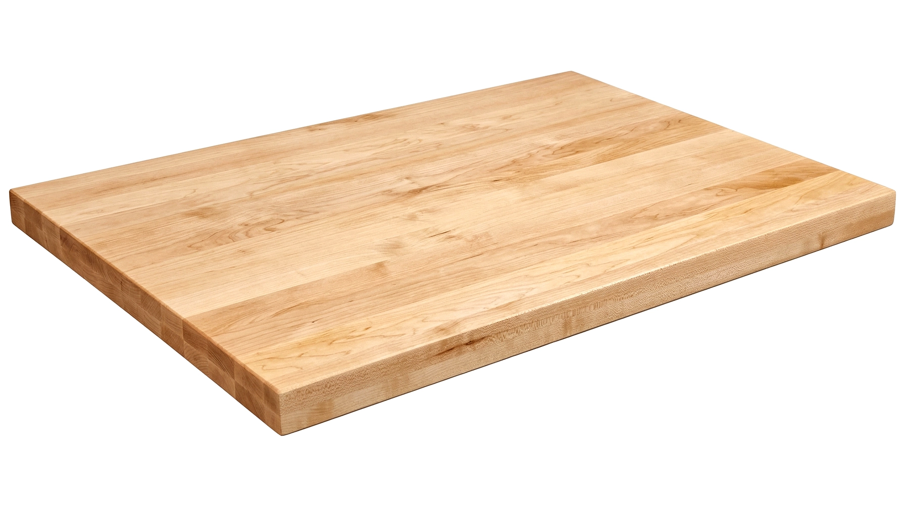 24 in. x 36 in. x 1-1/2 in. Solid Maple Butcher Block Countertop