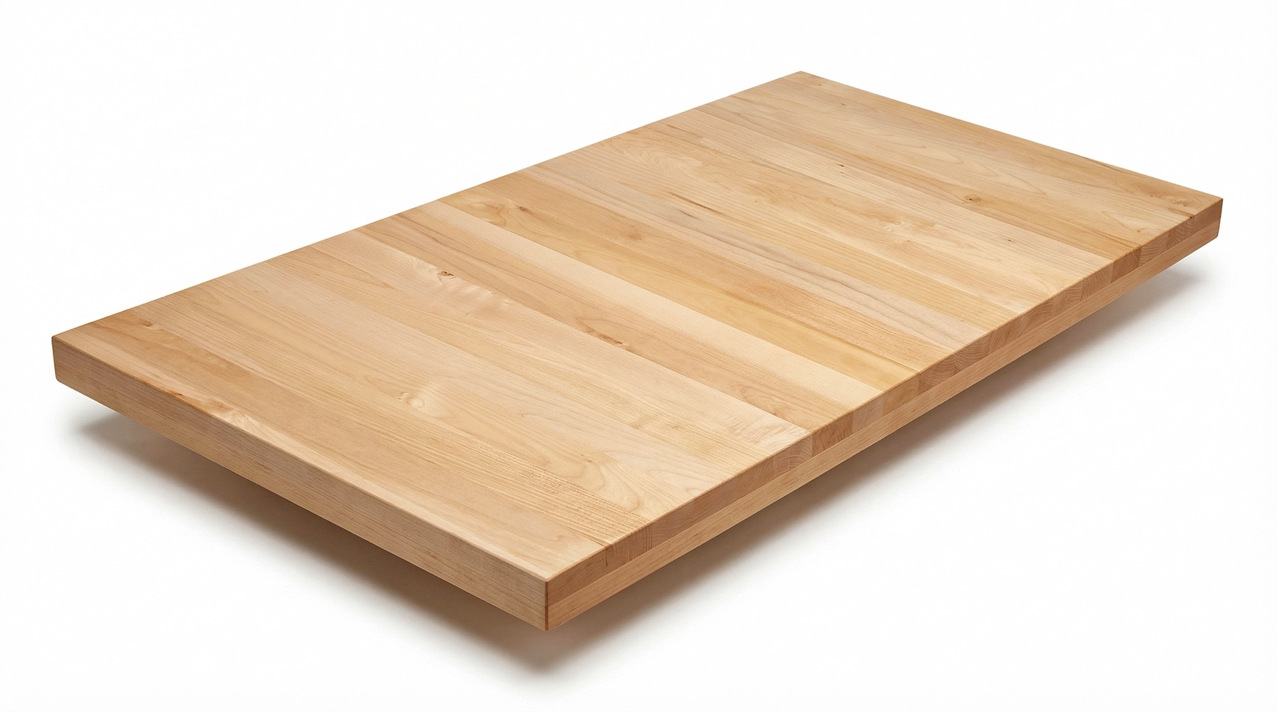 24 in. x 48 in. x 1-1/2 in. Solid Maple Butcher Block Countertop