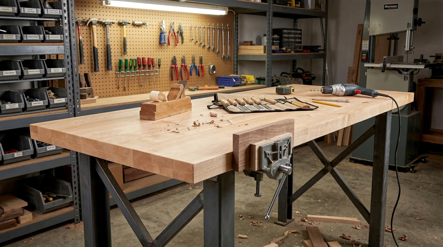 24 in. x 60 in. x 1-1/2 in. Solid Maple Butcher Block Countertop - Image 6