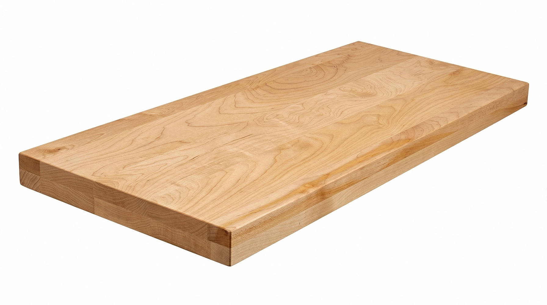 30 in. x 12 in. x 1-1/2 in. Solid Maple Butcher Block Countertop