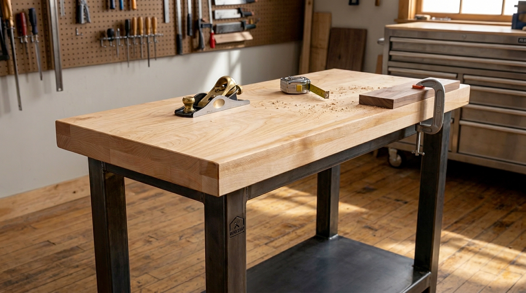 30 in. x 12 in. x 1-1/2 in. Solid Maple Butcher Block Countertop - Image 6