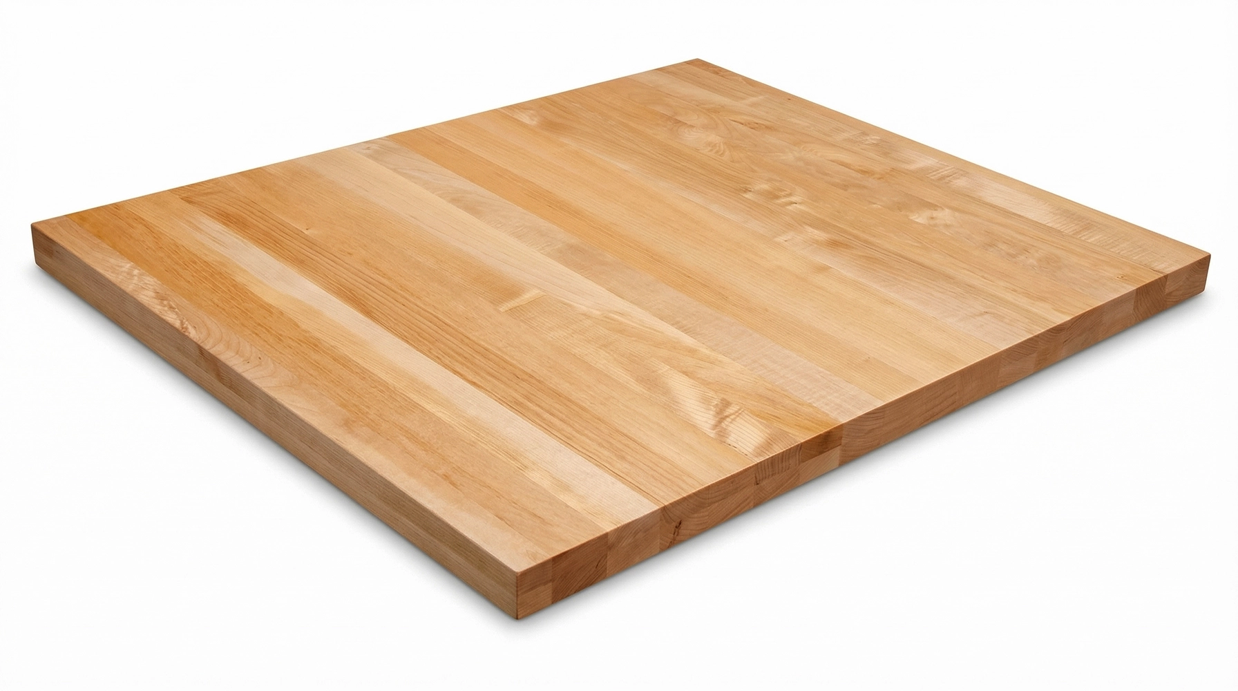 30 in. x 36 in. x 1-1/2 in. Solid Maple Butcher Block Countertop