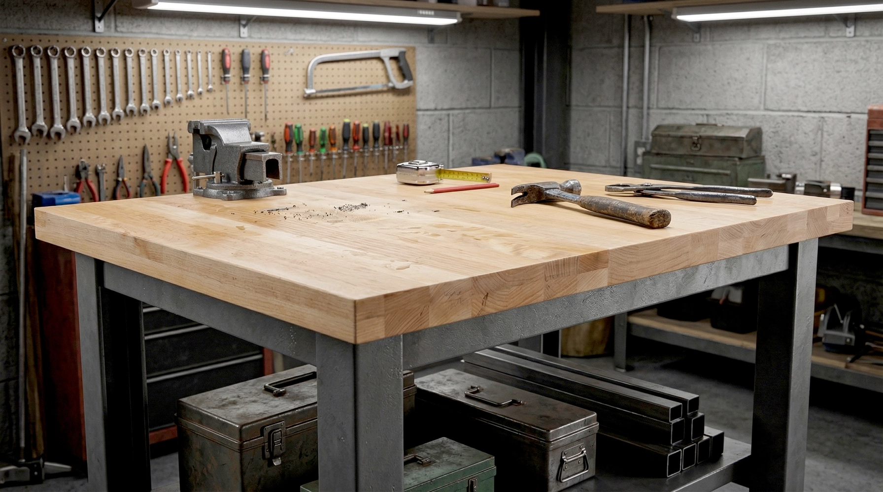 30 in. x 36 in. x 1-1/2 in. Solid Maple Butcher Block Countertop - Image 6