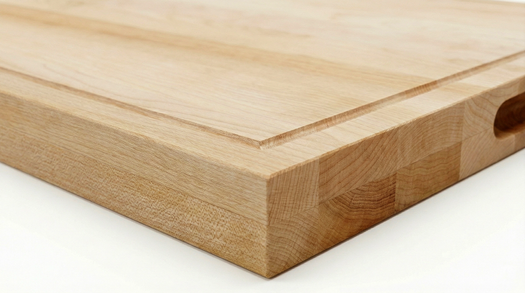 18 in. x 24 in. Maple Wood Cutting Board - Image 2