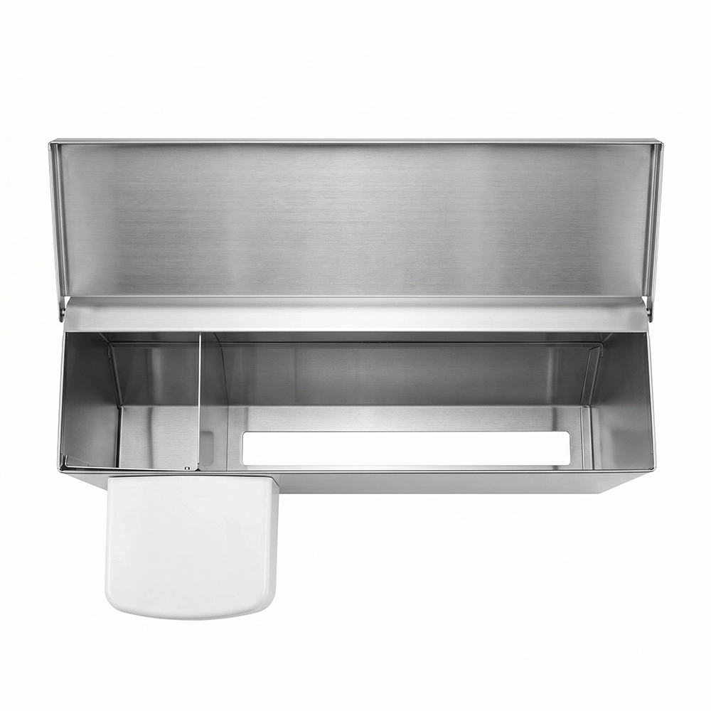 Wall Mount Stainless Steel Soap & Towel Dispenser - Image 5
