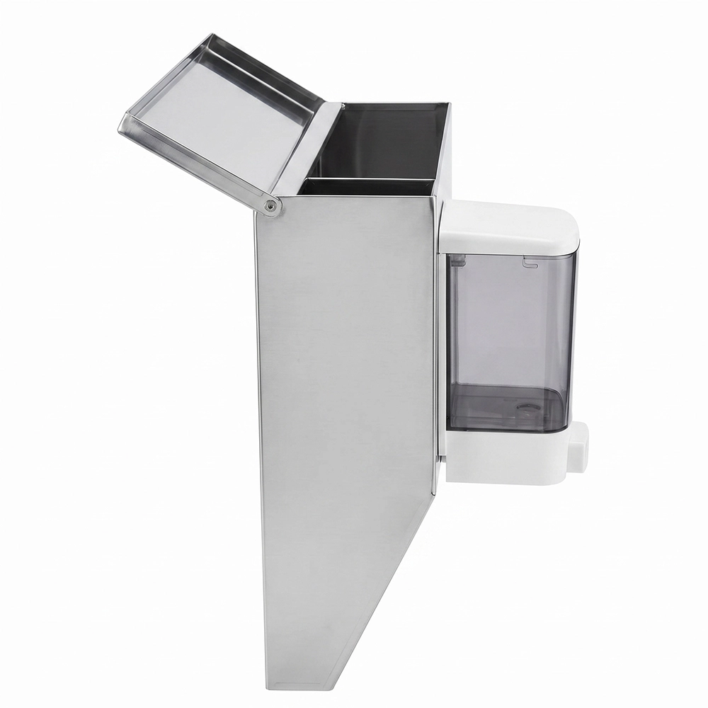 Wall Mount Stainless Steel Soap & Towel Dispenser - Image 6