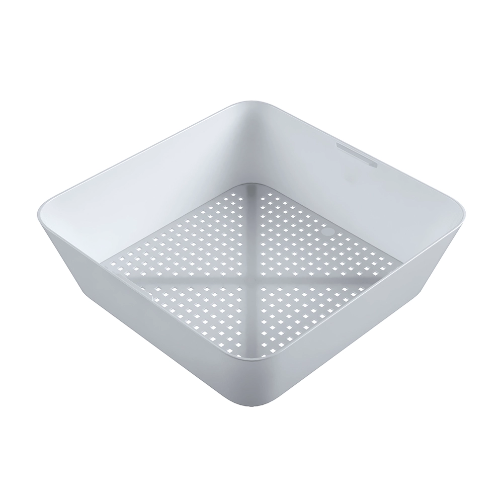 Plastic Floor Drain Strainer Basket  8-1/2 in. x 8-1/2 in. x 2-7/16 in.
