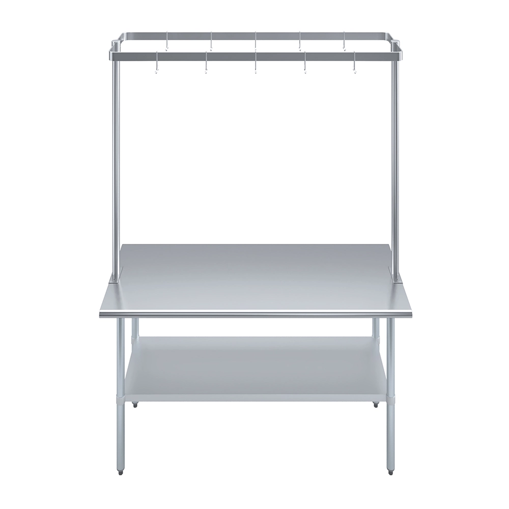 60 in. Stainless Steel Table-Mounted Pot Rack - Image 5