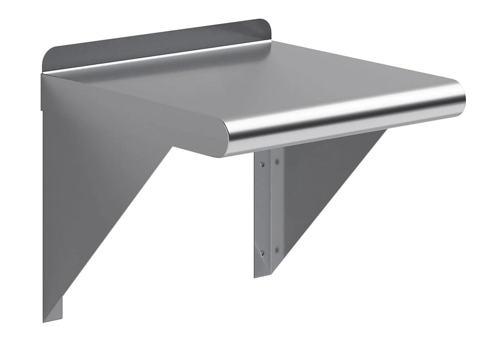12" X 12" Stainless Steel Wall Mount Shelf