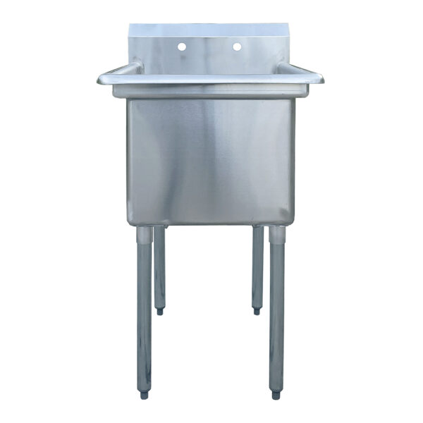 18" X 24" One Compartment Stainless Steel Prep & Utility Sink - Image 2