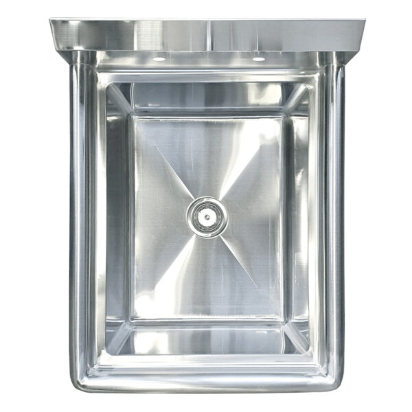 18" X 24" One Compartment Stainless Steel Prep & Utility Sink - Image 4