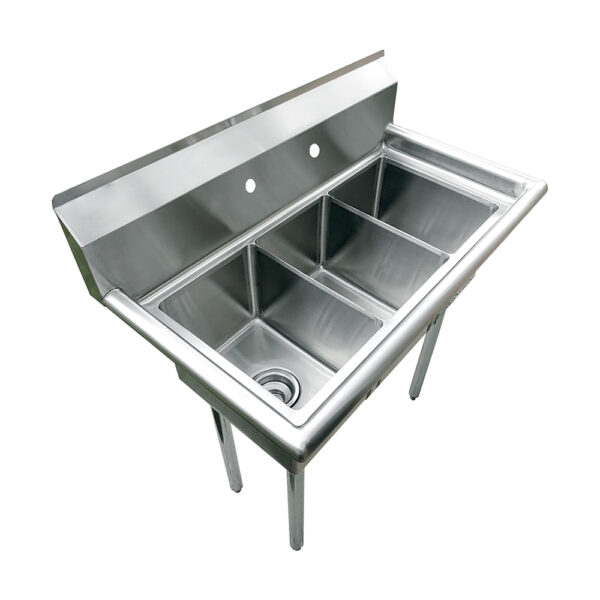 10" X 14" X 10" Three Compartment Sink - Image 5