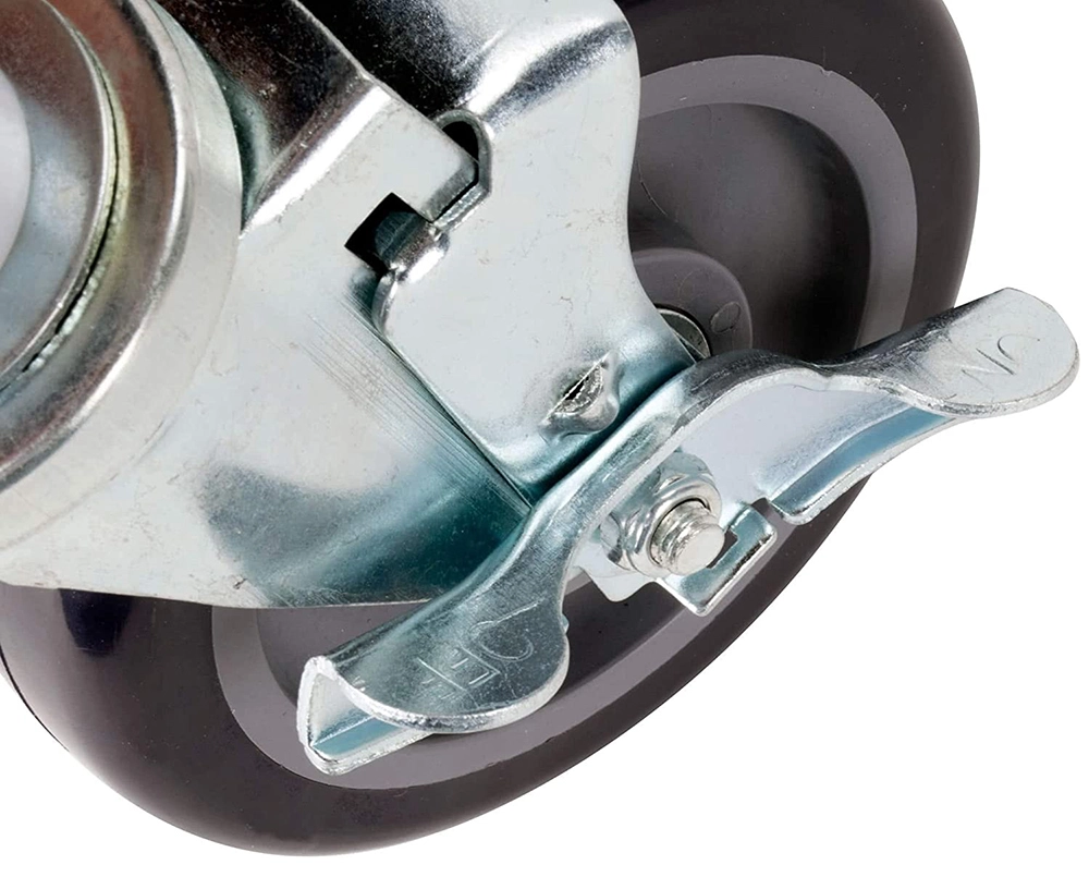 4 in. Casters for Stainless Steel Work Table. 6/Pack - Image 4