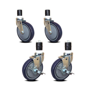 casters inch main