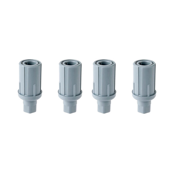 42" Galvanized Steel Legs for Work Tables - 4/Pack - Image 5