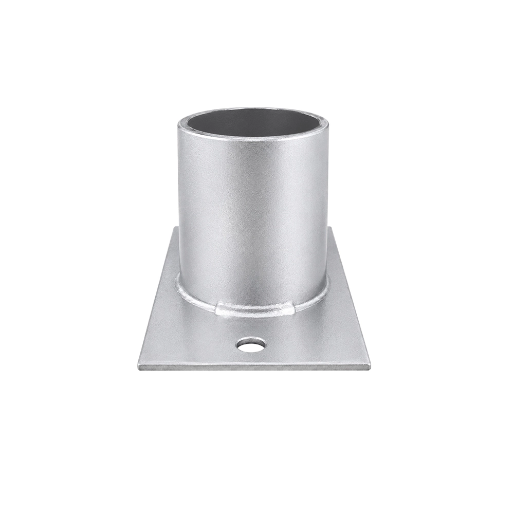 3-1/8 in. x 1-1/2 in. Metallic pipe flange with base plate - Image 2