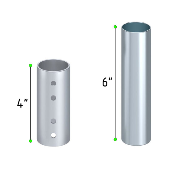 galvanized leg extensions inf