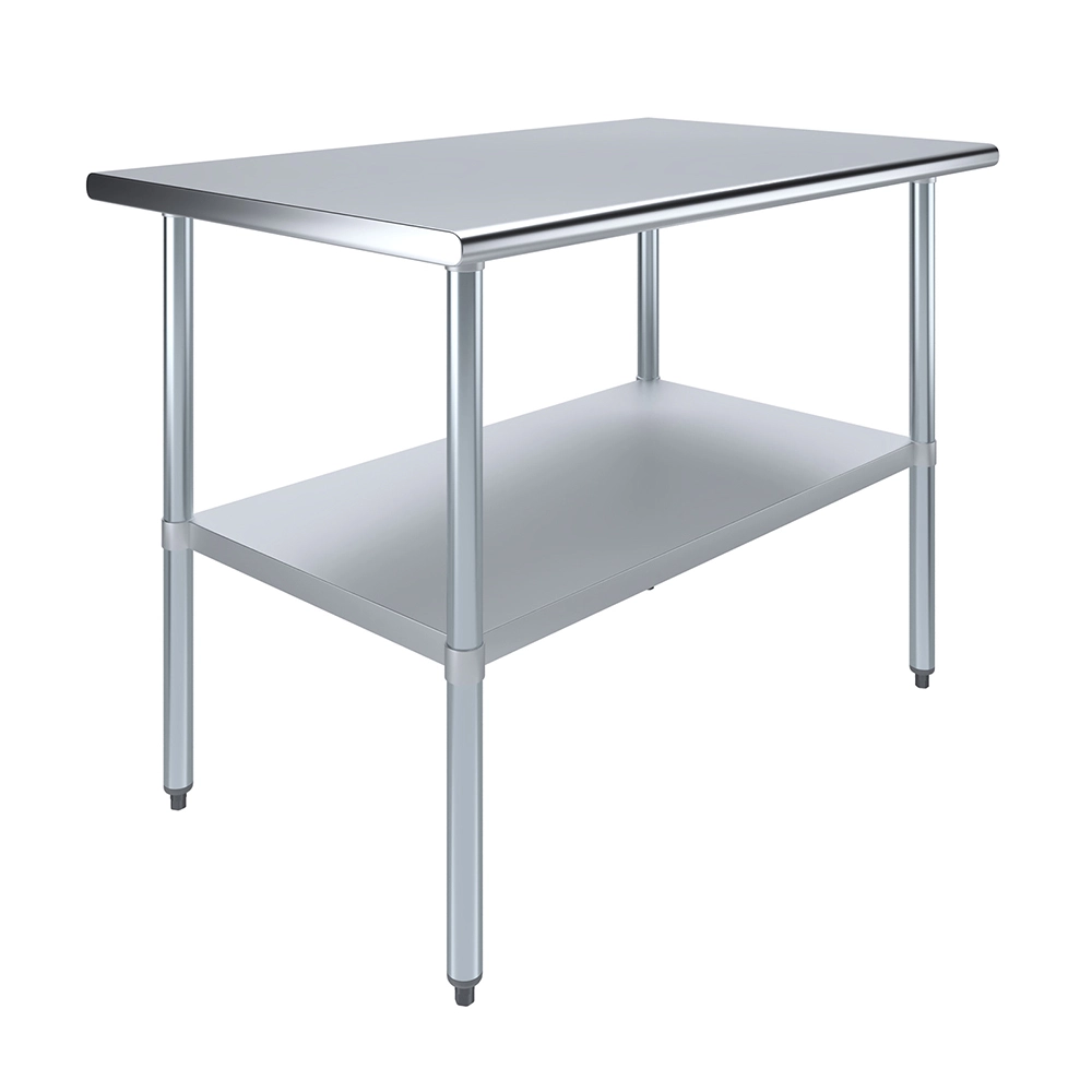 36 in. x 48 in. Stainless Steel Work Table With Undershelf