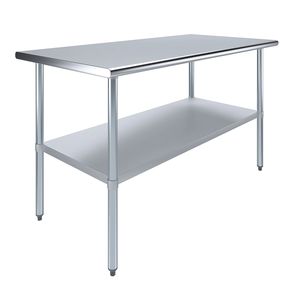 36 in. x 60 in. Stainless Steel Work Table With Undershelf