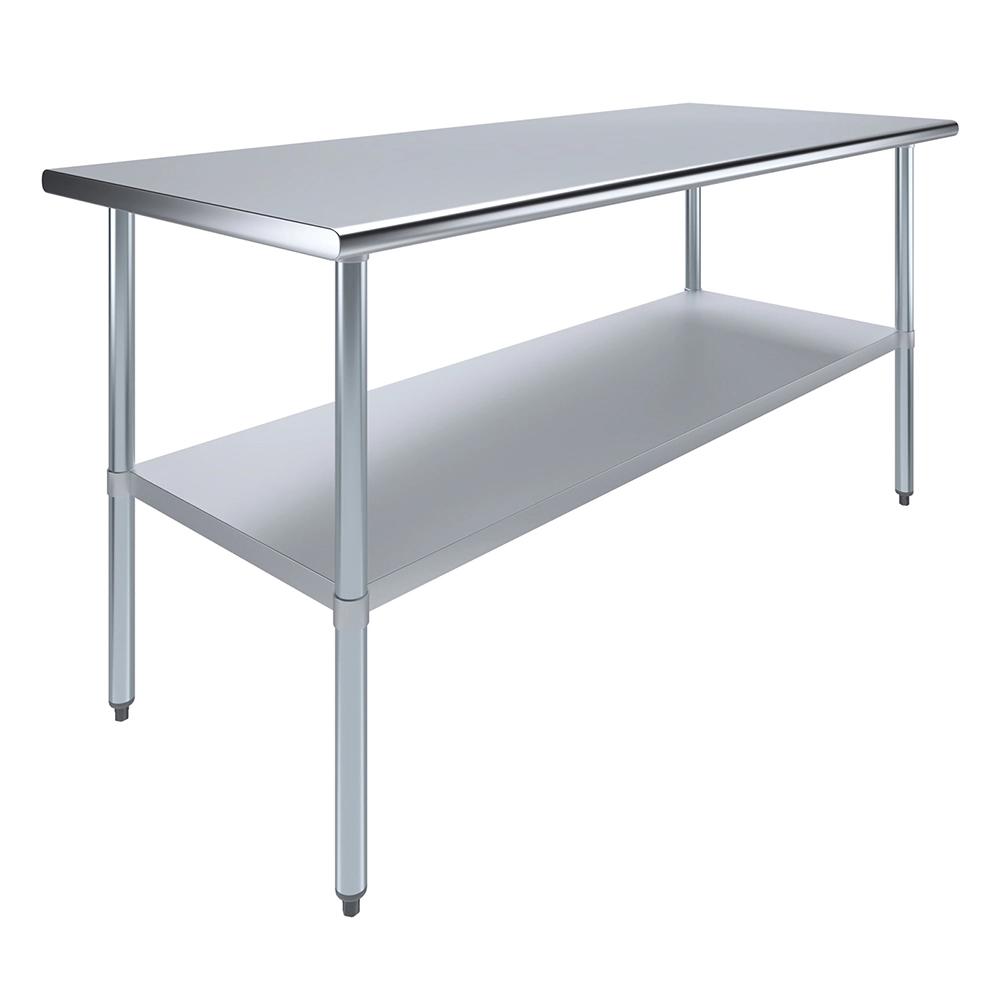 36 in. x 72 in. Stainless Steel Work Table With Undershelf