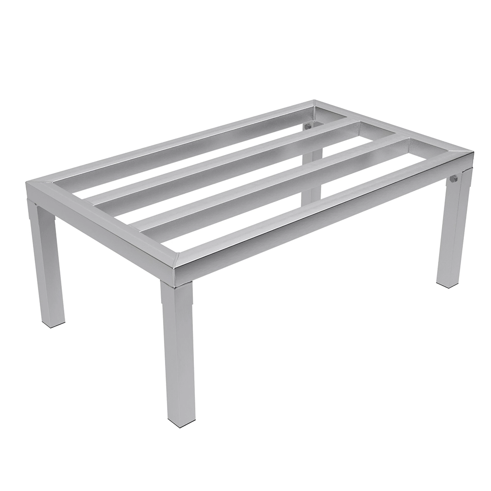 18" Wide X 30" Length X 12" Height Aluminum Dunnage Rack