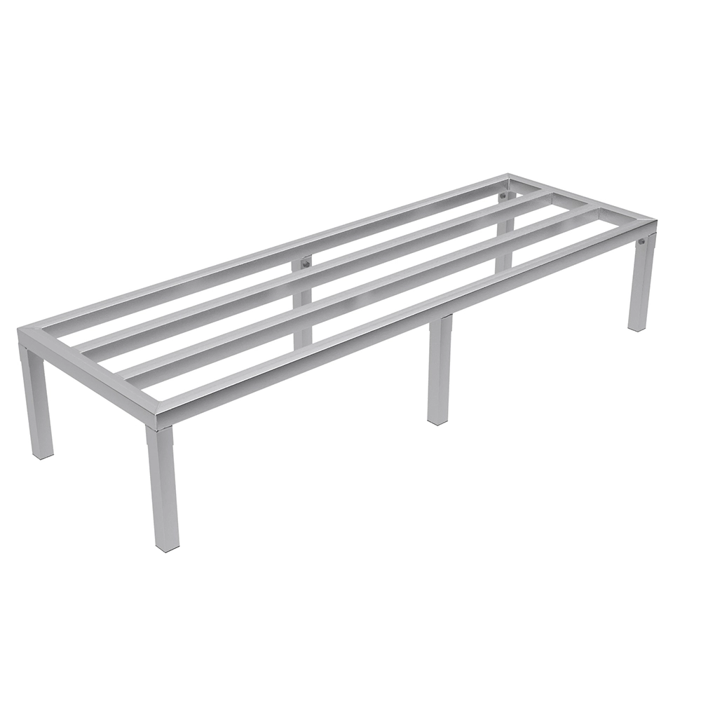 20" Wide X 60" Length X 12" Height Aluminum Dunnage Rack