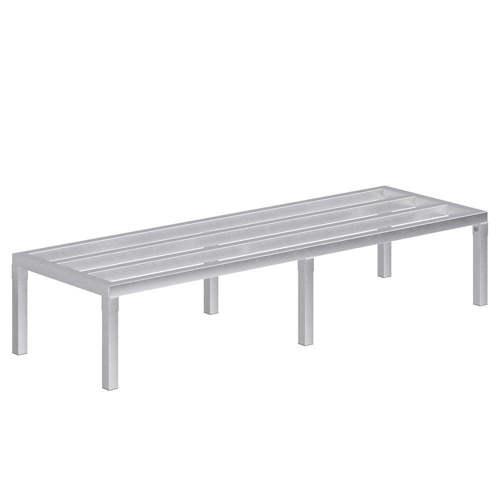 20" Wide X 60" Length X 12" Height Aluminum Dunnage Rack - Image 5