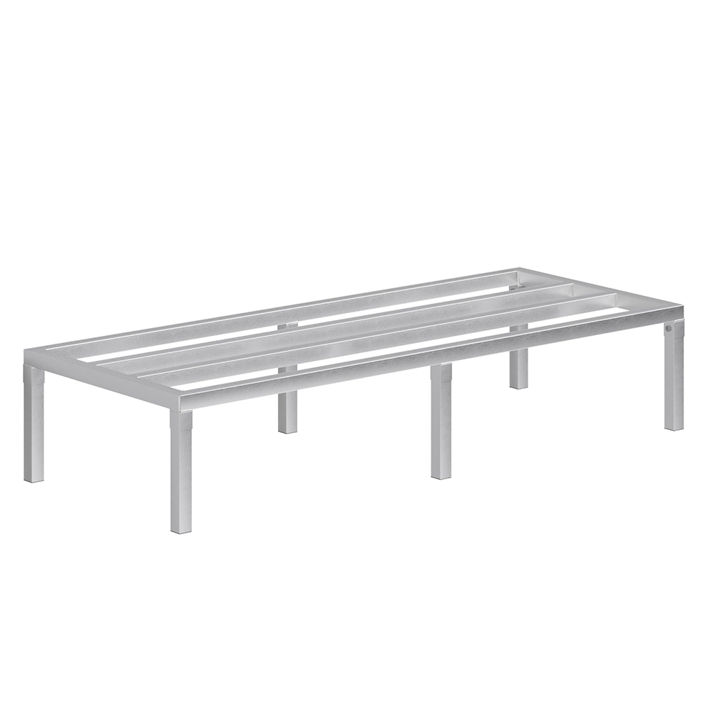 24" Wide X 60" Length X 12" Height Aluminum Dunnage Rack - Image 4