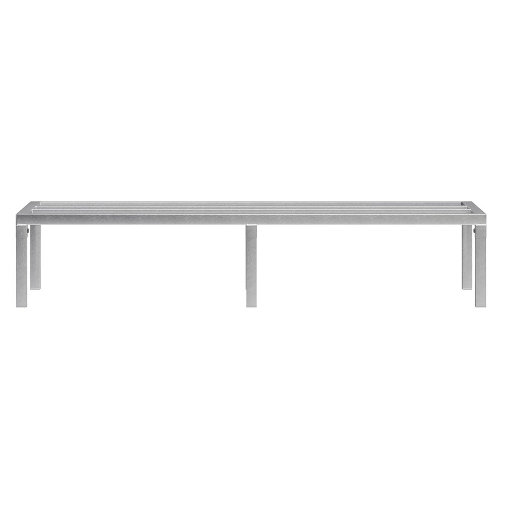 24" Wide X 60" Length X 12" Height Aluminum Dunnage Rack - Image 5