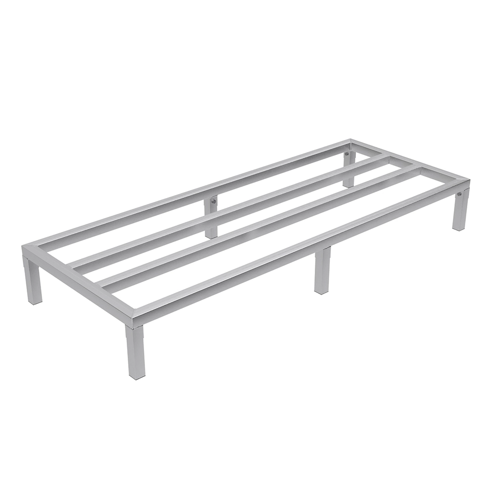 24" Wide X 60" Length X 8" Height Aluminum Dunnage Rack