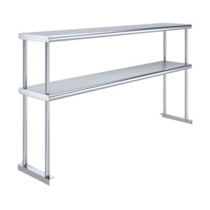 12" X 60" Stainless Steel Double-Tier Shelf